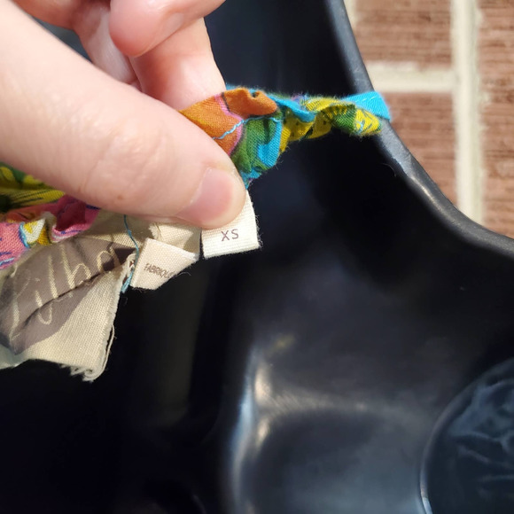 Lilka by Anthropologie Dinan Halter Handkerchief Floral Beach Midi Dress XS - Picture 6 of 8